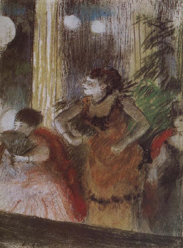 Bete in the cafe, Edgar Degas